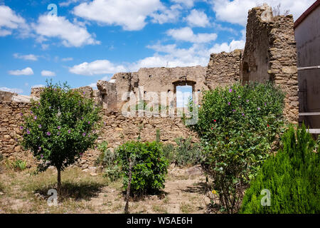 Ruins of Pomarico castle. Basilicata, Italy Stock Photo