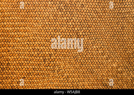 Rattan texture, detail handcraft bamboo weaving texture background Stock Photo