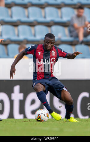 Kufstein, Austria. 26th July, 2019. Godfred Donsah (Bologna) during the pre-season friendly match between Koln FC 3-1 Bologna FC at Grenzlandstadion Arena on July 26, 2019 in Kufstein, Austria. Credit: Maurizio Borsari/AFLO/Alamy Live News Stock Photo