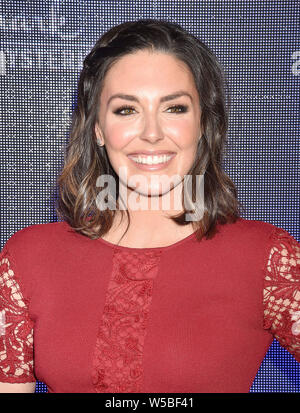 BEVERLY HILLS, CA - JULY 26: Taylor Cole attends the Hallmark Channel and Hallmark Movies & Mysteries Summer 2019 TCA Press Tour Event held at a private residence on July 26, 2019 in Beverly Hills, California. Stock Photo
