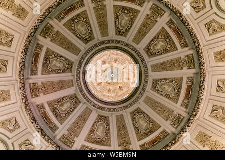 Interior architectural view of The Natural History Museum Vienna Stock Photo