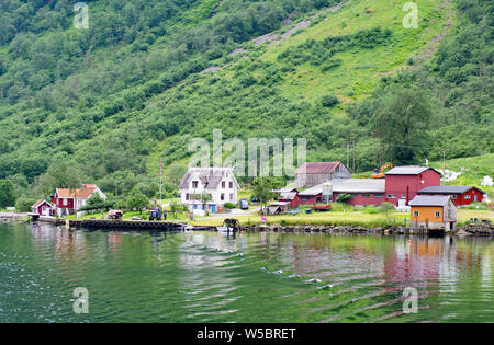 NORWAY via  Silver Wind of SILVERSEA CRUISES Stock Photo
