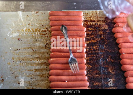 Curtis' Coney Island Wieners , Cumberland Maryland.   Gino G Stock Photo