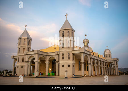 St. Gebriel Church, Mekele, Ethiopia Stock Photo