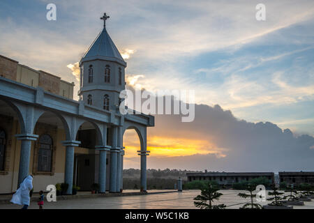 St. Gebriel Church, Mekele, Ethiopia Stock Photo