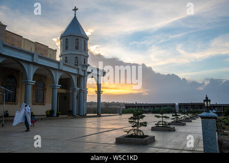 St. Gebriel Church, Mekele, Ethiopia Stock Photo