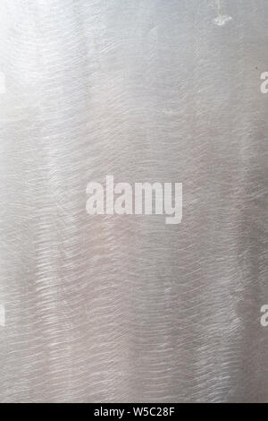 silver brushed stainless steel background background texture Stock Photo