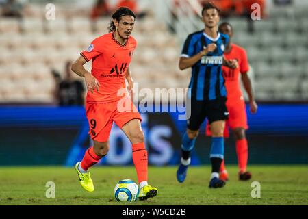 Uruguayan football player Edinson Cavani of Paris Saint-Germain F.C ...