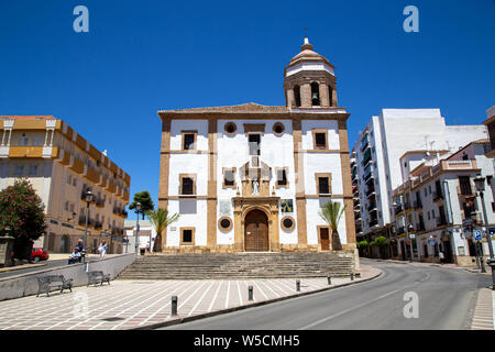 Church Iglesia de la Merced in Ronda, Spain Stock Photo