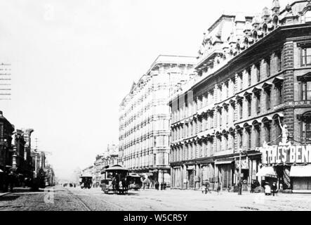 San Francisco, late 1800s Stock Photo