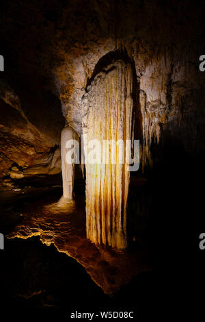 Lake Cave, Margaret River, Western Australia Stock Photo