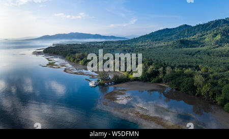 Walindi Dive Resort, Kimbe Bay, New Britain, Papua New Guinea Stock Photo