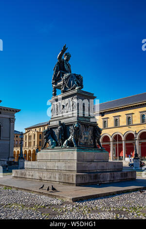 The National Theatre of Munich - Residenztheater in Munich, Germany Stock Photo