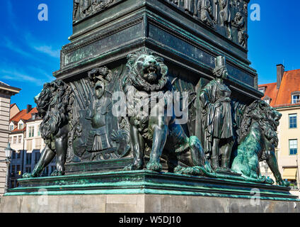 The National Theatre of Munich - Residenztheater in Munich, Germany Stock Photo