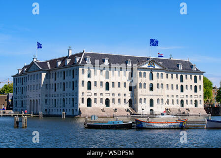 The National Maritime Museum in Amsterdam, Netherlands Stock Photo