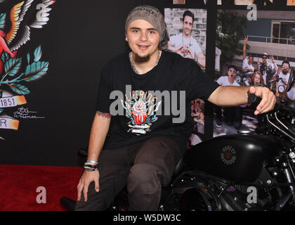 Prince Michael Jackson attends the 10th Anniversary Of Kiehl's LifeRide For amfAR To Benefit HIV/AIDS Research in Century City at Westfield Century City in Century City  on July 27 2019. Stock Photo