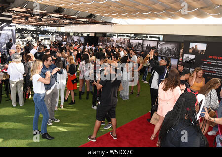 Atmosphere at the 10th Anniversary Of Kiehl's LifeRide For amfAR To Benefit HIV/AIDS Research in Century City at Westfield Century City in Century City on July 27 2019. Stock Photo