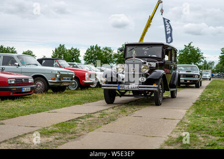 PAAREN IM GLIEN, GERMANY - JUNE 08, 2019: Retro car Wanderer W10, 1930. Die Oldtimer Show 2019. Stock Photo