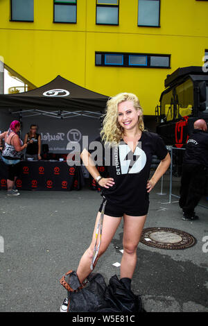 Steffi Landerer , Sachsenring Stock Photo - Alamy