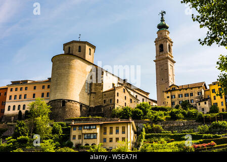 Basilica di San Martino in Belluno, Veneto, Italy Stock Photo