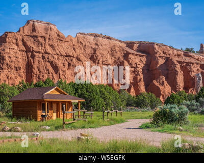 Bunkhouse, Kodachrome Basin State Park, Cannonville, Utah. Stock Photo