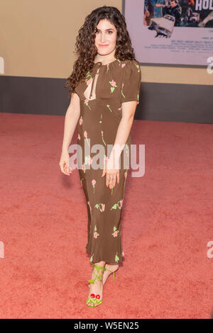 Hollywood, CA - July 22, 2019: Kate Berlant attends Sony Pictures premiere Once Upon a Time in Hollywood at TCL Chinese Theater Stock Photo