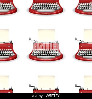 Seamless design pattern isolated on white illustration Stock Vector