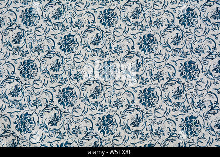 Retro texture on the wall of ancient house in Fenghuang Old Town (China). Stock Photo