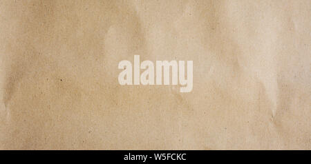 Panorama old brown paper background texture Stock Photo