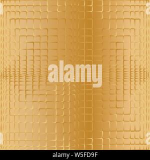 Golden abstract geometric ornament. Can be used for wallpaper, pattern fills, web page background,surface textures. Stock Vector