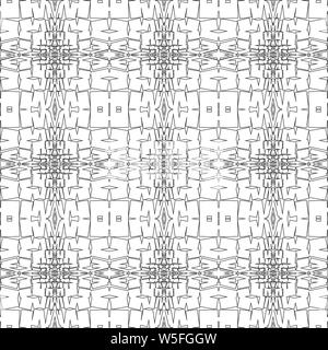 Vector seamless pattern. Modern stylish texture. Repeating geometric tiles with lines elements Stock Vector