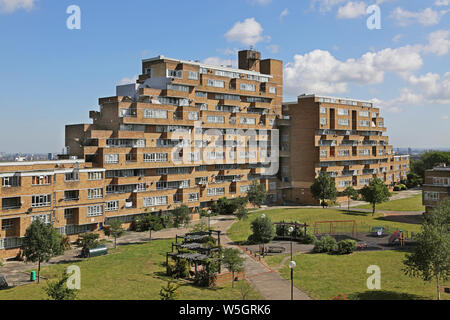 High level view of Dawson's Heights, the famous 1960s public housing ...