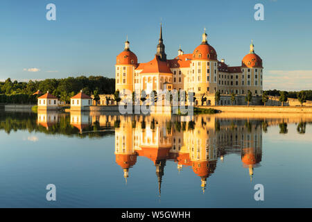 Moritzburg Castle, Moritzburg, Saxony, Germany, Europe Stock Photo