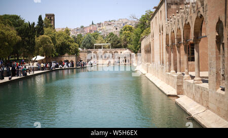 The Pool of Abraham Balikli Göl in Sanliurfa Stock Photo