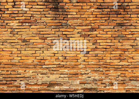 Beautiful brick walls that are not plastered background and texture. Stock Photo