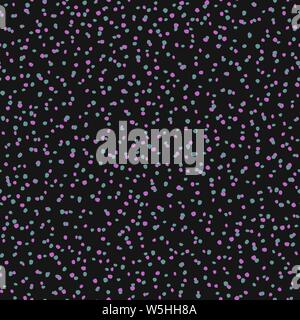 Dotted grunge texture. Seamless pattern. Vector illustration. Stock Vector