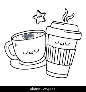 https://l450v.alamy.com/450v/w5jdax/coffee-cup-cartoon-design-kawaii-expression-cute-character-funny-and-emoticon-theme-vector-illustration-w5jdax.jpg