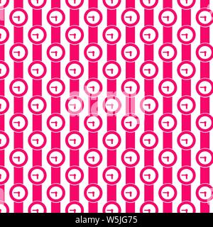 Pattern background Wristwatch Icon Stock Vector