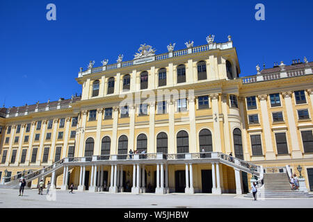 Schönbrunn Palace, Austria, Europe, UNESCO World Heritage Site Stock Photo