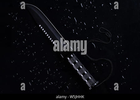 knife in studio Stock Photo