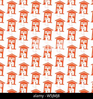 Pattern background Earthquake Symbol icon Stock Vector