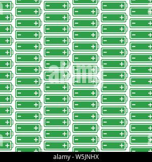 Pattern background battery web icon Stock Vector
