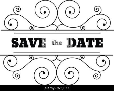 Animated Save the Date W275B Graphic by Studio21 · Creative Fabrica