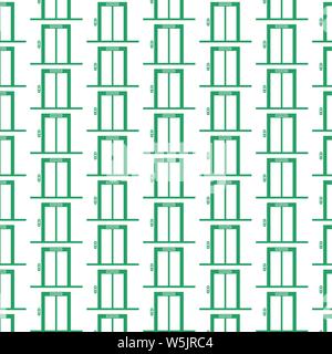 Pattern background elevator icon Stock Vector