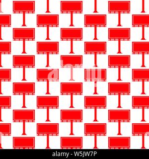Pattern background Billboard presentation  icon Stock Vector