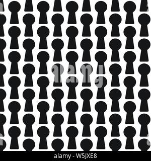Pattern background lock icon Stock Vector
