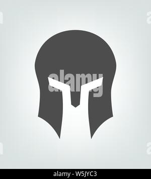 Spartan Helmet vector icon Stock Vector