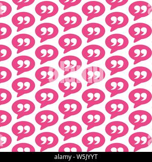 Pattern background Blockquote sign icon Stock Vector Image & Art - Alamy