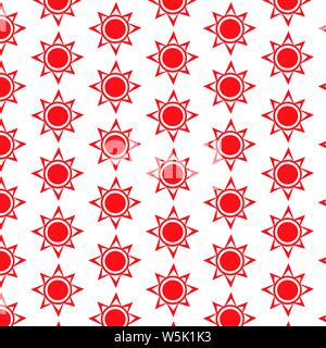 Pattern background Sun Icon Stock Vector Image & Art - Alamy