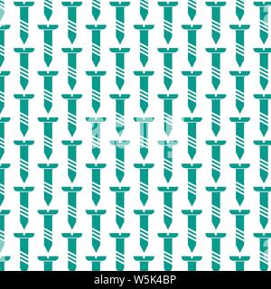 Pattern background screw icon Stock Vector